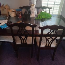Table And 6 Chairs 