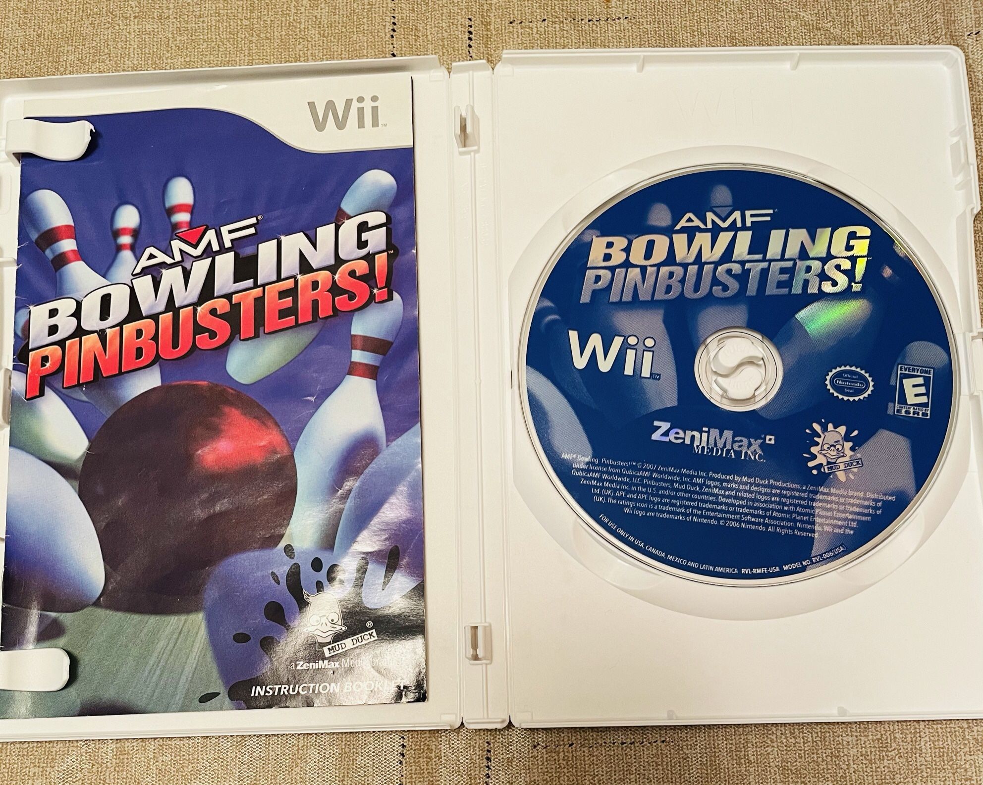 Wii AMF Bowling Pinbusters