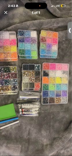 Bidazziling beads