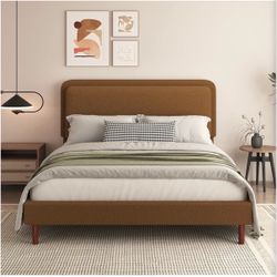 Brand new queen size bed frame with a brand new mattress included 🚨 same day free delivery 🚨 hablo español