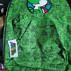 NEW! Mario Brothers Backpack 