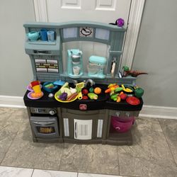 Step two kitchen play and foods 