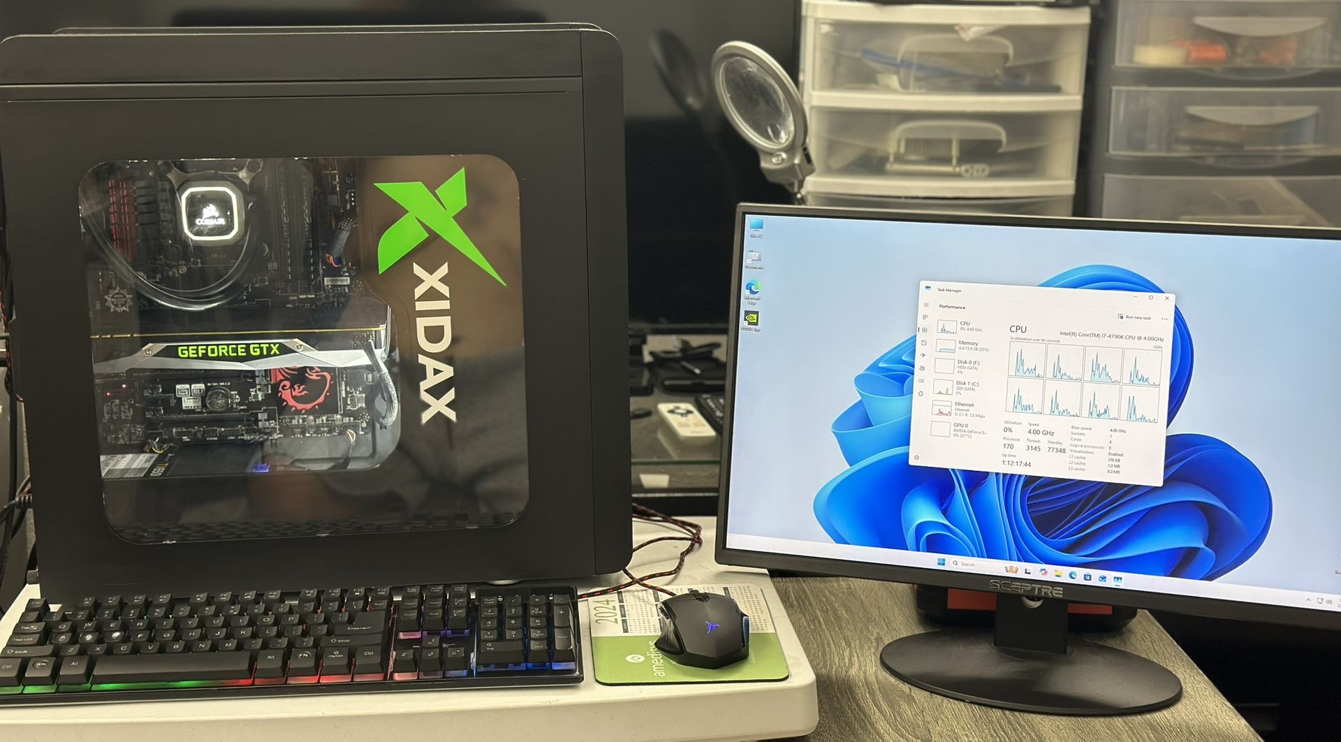 i7 Xidax Gaming PC GTX 1070ti
