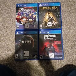 Ps4 Games $10 Each