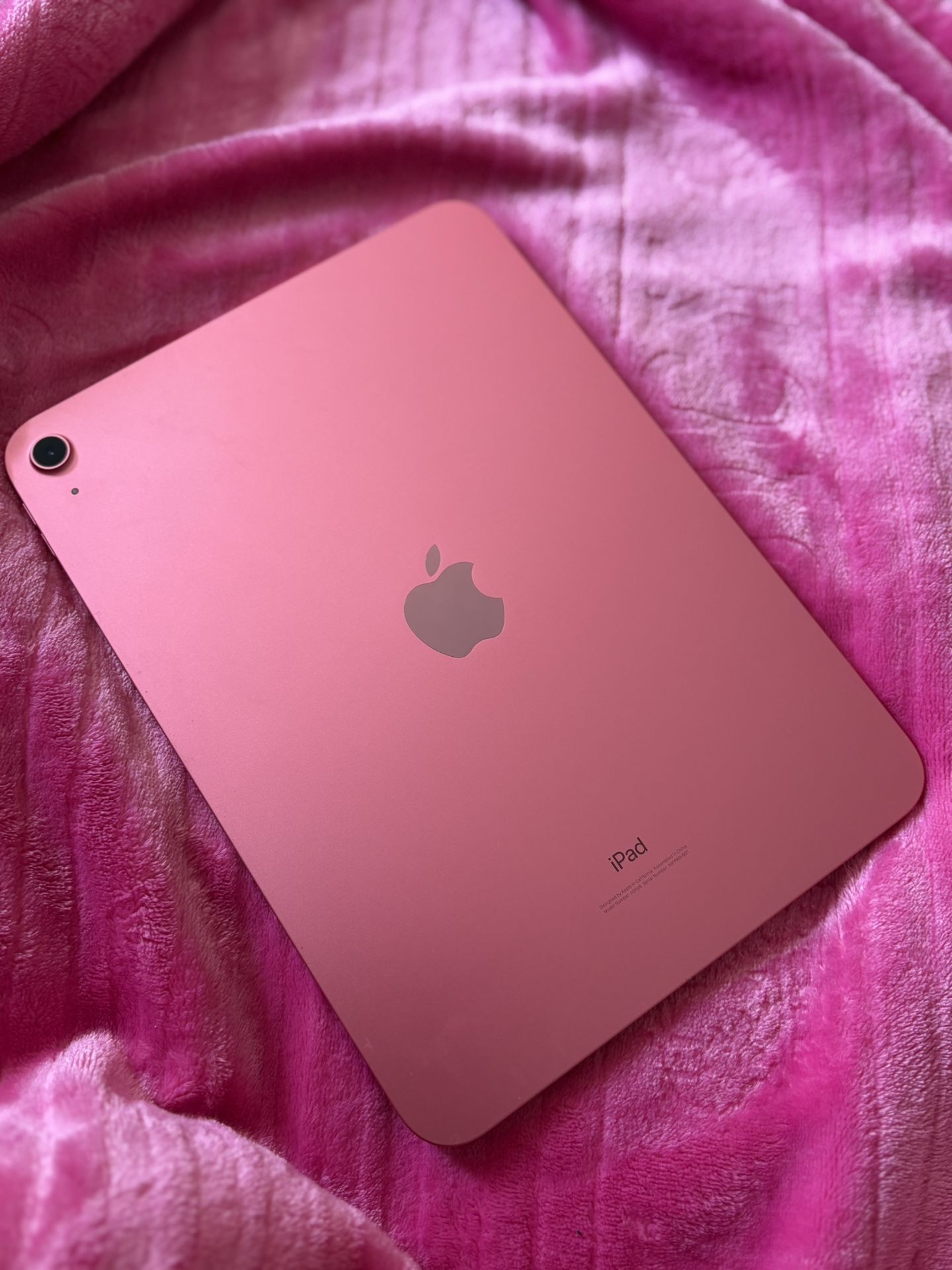 Pink iPad