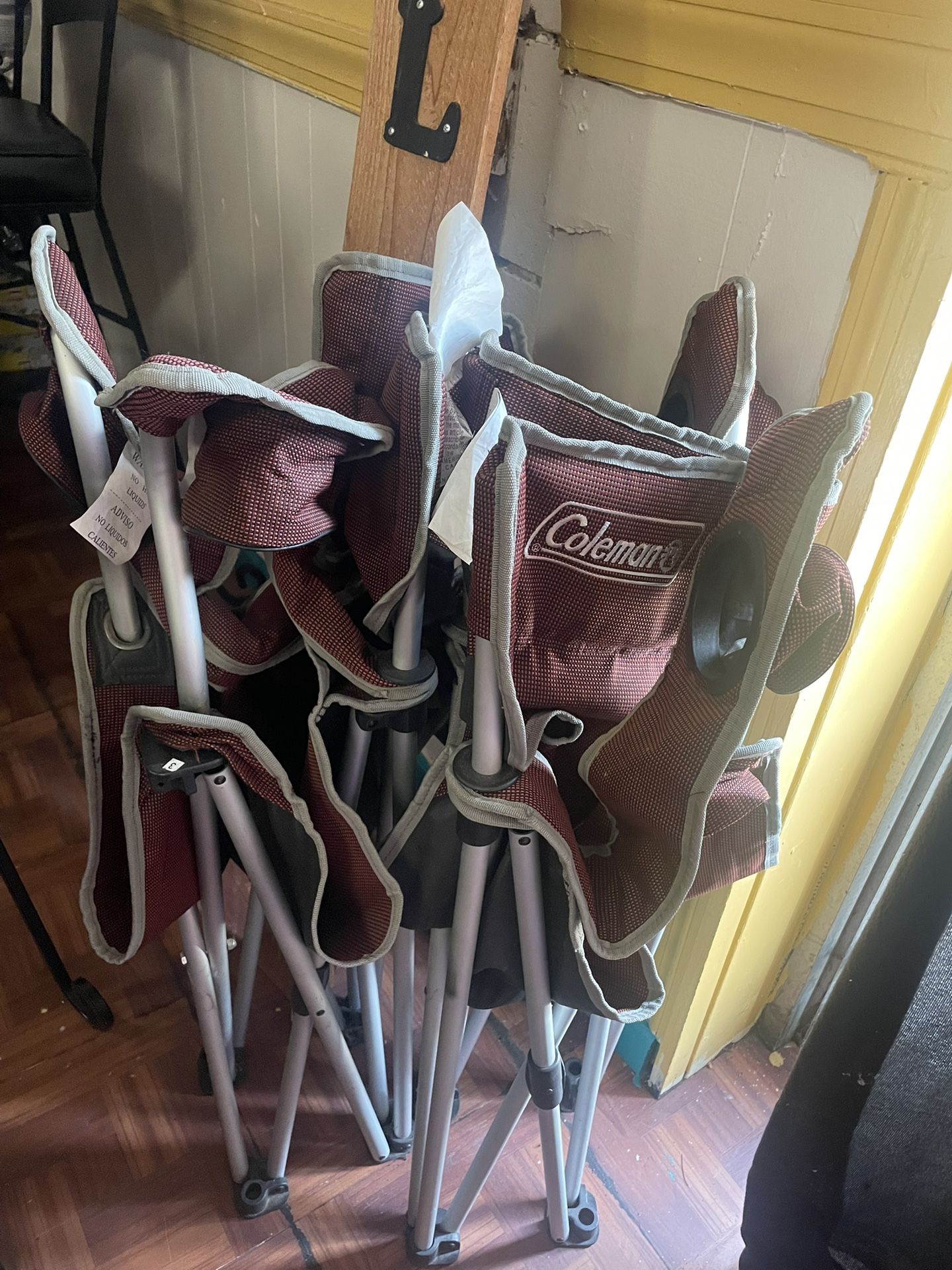 2 Coleman Chairs Large Size