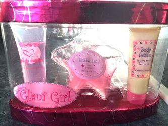 New Glam Girl bath set