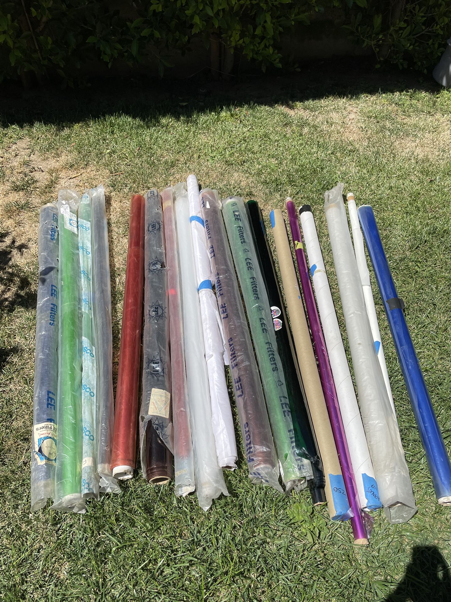 🎥 Professional-Grade Lighting Gels – 20+ Rolls!