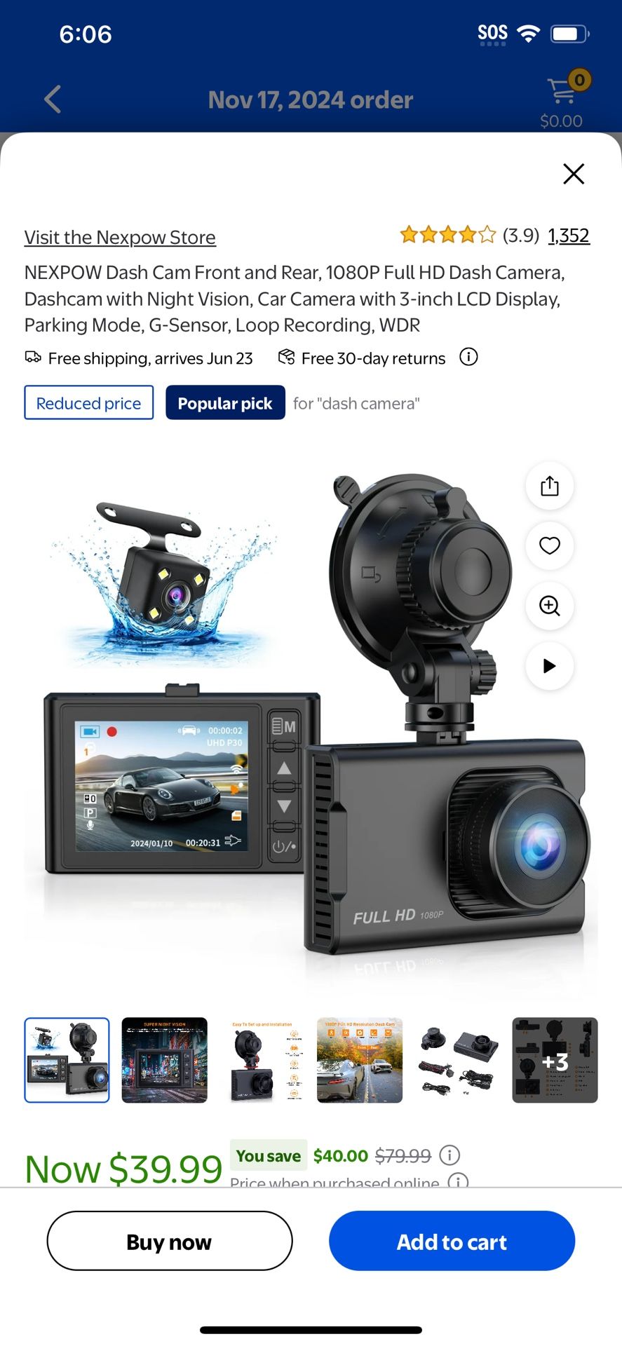 Dash cam