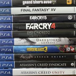 Sony PlayStation 4. PS4. Assassin’s Creed. Far Cry. GTA V