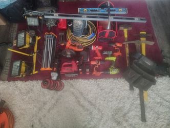 Mixed Power Tool and Hand Tool Lot