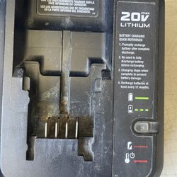Quick Charger Porter Cable 20v Max Lithium Battery Charger