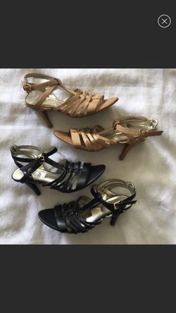 2 pairs of Liz Claiborne heels size 7