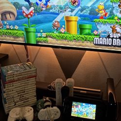 Complete Nintendo Wii U Console Bundle – 18 games, 9 controllers 