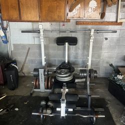 Olympic Weight Bench With Weights