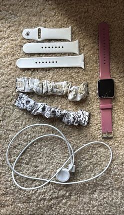 Apple Watch Bands and Charger