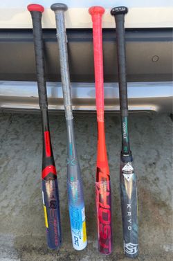 Easton Ghost + Louisville Kryo Fastpitch Bats 32"
