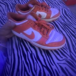 Orange Low Top Dunks 