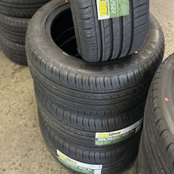 New Tire 225/55R17 TBB TP -16 101W Set Of 4 Tires Free Mount Balance installed Finance Available