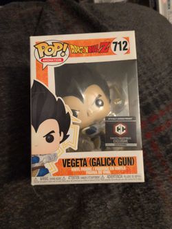 Funko Pop Dragon Ball Z Vegeta Galick Gun #712