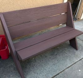 NEW Outdoor Wood Patio Bench