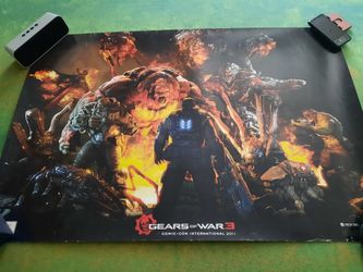 Exclusive 2011 Comic Con GOW POSTER