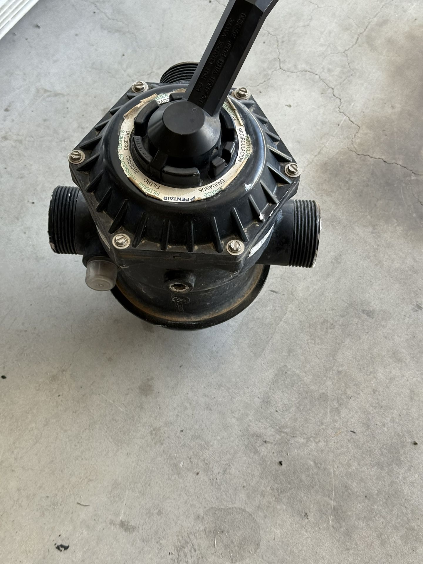 Pentair Filter Diverter Valve