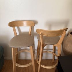 Set Of 2 Bar Seats