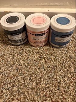 DecoArt Americana Decor Chalky Finish Paint 3 Jars