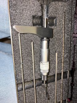 0”-6” Starrett depth micrometer
