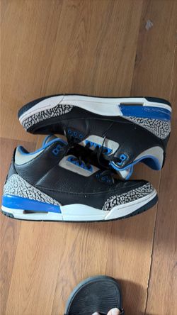 Jordan 3 sport blue size 11