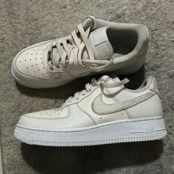 Not White Cream Color Women Nike Size 8
