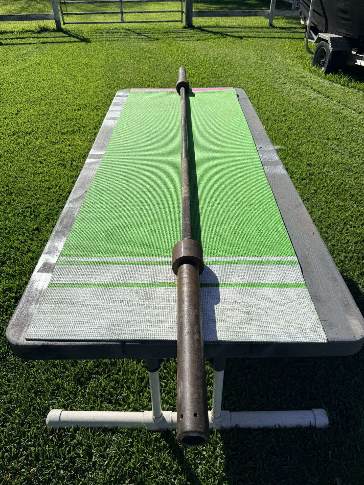 TEXAS DEADLIFT BAR- Olympic Specialty Barbell By Buddy Capps