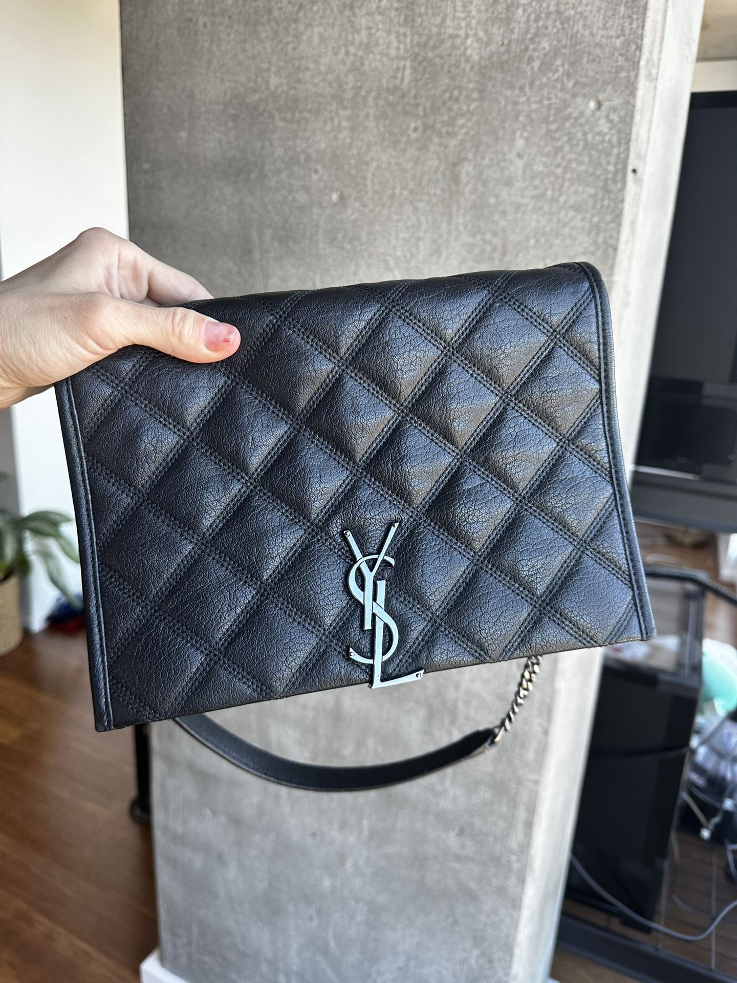 Saint Laurent leather “Becky” handbag