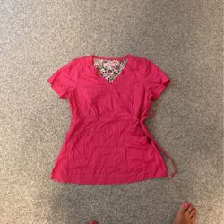 Koi Scrub Top