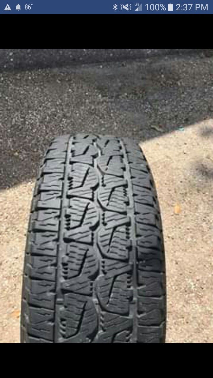 Brand new never used, never mounted 18 inch tire