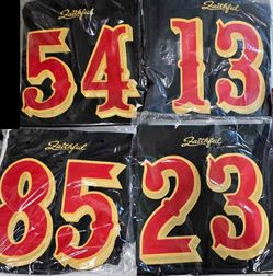 San Francisco 49ers Rivalry Bosa CMC Purdy Deebo More  Nike Stitched Jerseys Mens Womens Sizes Small-7X**  See Prices 