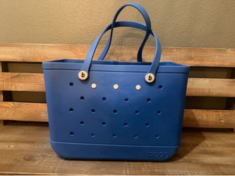 Authentic BOGG Bag – Large Blue Tote with 2 Insert Pouches
