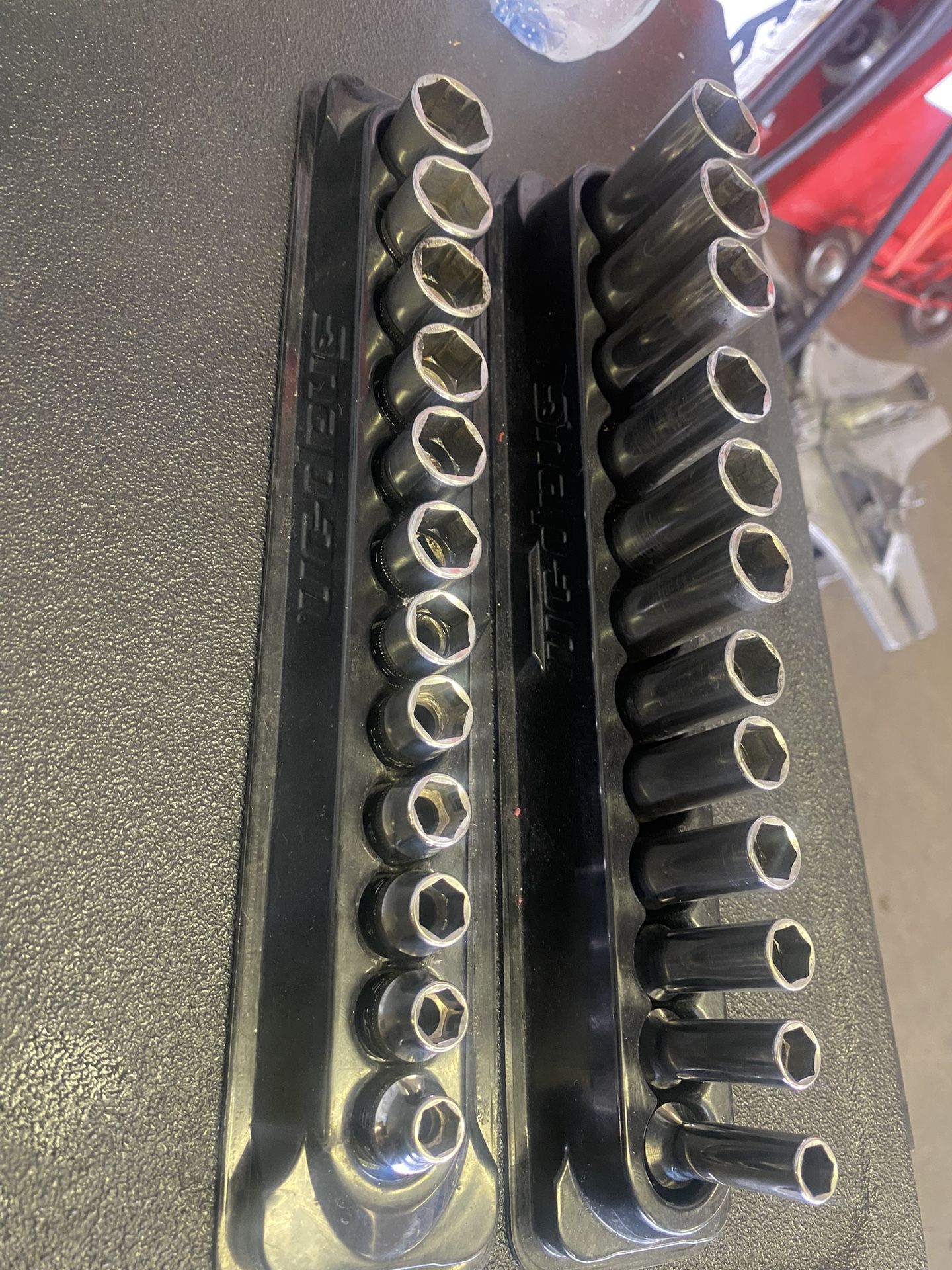 Snap On 3/8 Chrome Sockets 