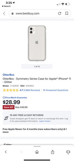 Otter box I phone 11 pro case