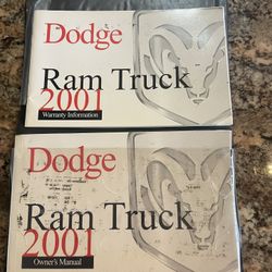 Owners manual ram truck 2001