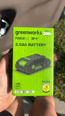 Greenworks 24V 2.0Ah PowerAll Battery PA200