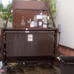 Waste Compactor Trash Or Cardboard Dumpster
