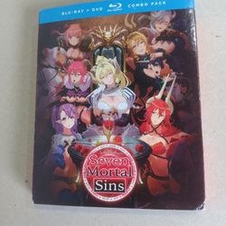 Seven Mortal Sins. Anime. Blu-Ray and DVD 