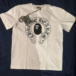 NEW Bape X Chrome Hearts Tee Medium 