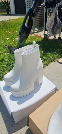 White boots