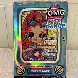 LOL Surprise OMG Dance Dance Dance Major Lady Fashion Doll with 15 Surprises