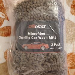 CARCATICZ Microfiber Chenille Car Wash Mitt 