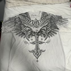 White Affliction Tee