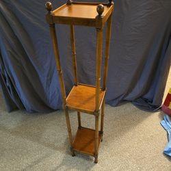1940's Vintage Regency 3 Tier Mahogany Etagere